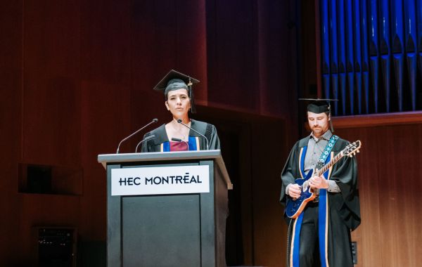 Widad Mas, Valedictorian of the 2026 McGill HEC Montréal EMBA Cohort